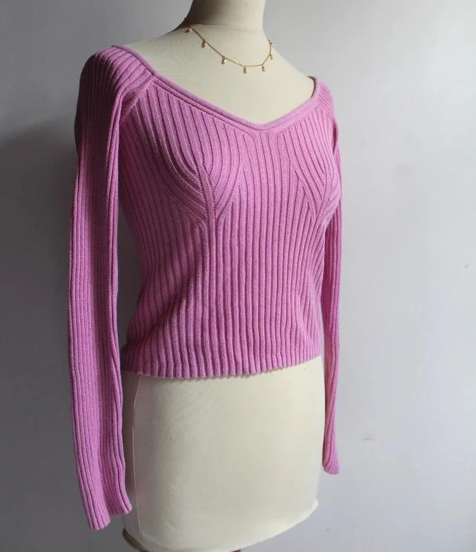 Hollister Pink Candy Twisted Slim Top – photo 2